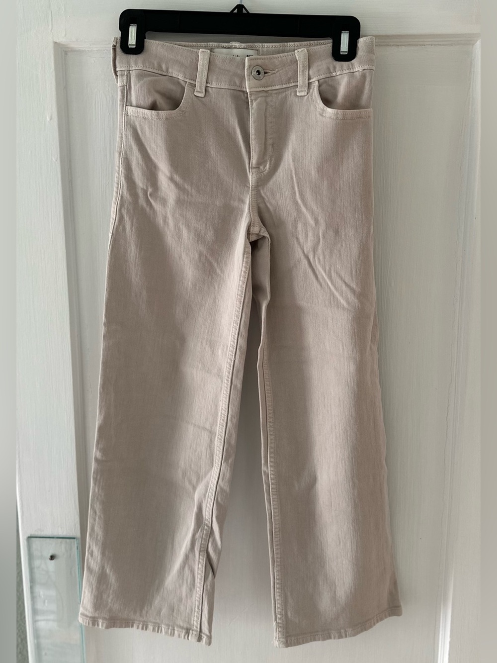 Abercrombie Kids 9/10 Beige Straight Leg Jeans Neutral